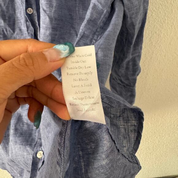 Frank & Eileen Blue Midi Dress - Picture 6 of 8